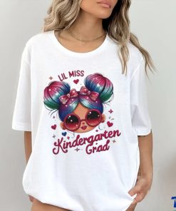Lil Miss Kindergarten Grad Graduation Last Day Kindergarten Shirt