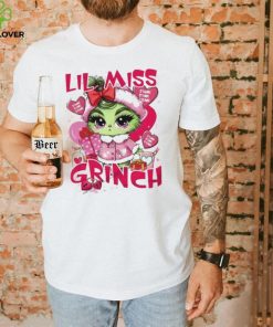 Lil Miss Stank Stunk Grinch Pink Valentine T shirt