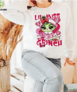 Lil Miss Stank Stunk Grinch Pink Valentine T hoodie, sweater, longsleeve, shirt v-neck, t-shirt