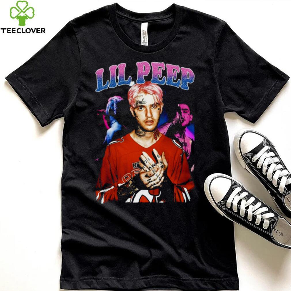 Lil Peep Pink Hair Boy Design Rap Music shirt - Teeclover