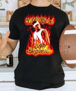 Lil Wayne 500 Degreez airbrush 20th anniversary shirt