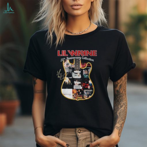 Lil Wayne American Rapper 25th Anniversary Collection T Shirt