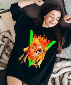 Lil Wayne face flames hoodie, sweater, longsleeve, shirt v-neck, t-shirt