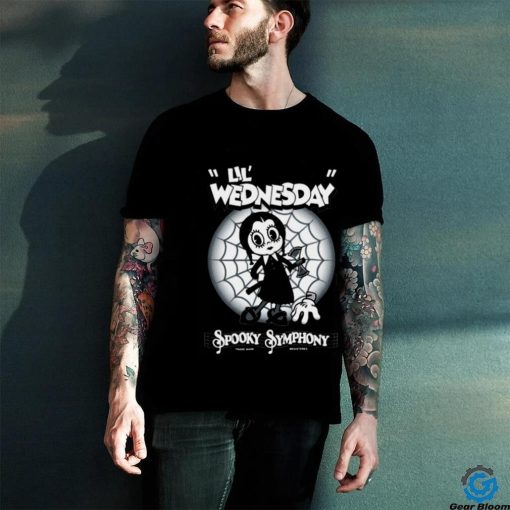 Lil Wednesday Creepy Cute Spooky Goth Halloween hoodie, sweater, longsleeve, shirt v-neck, t-shirt