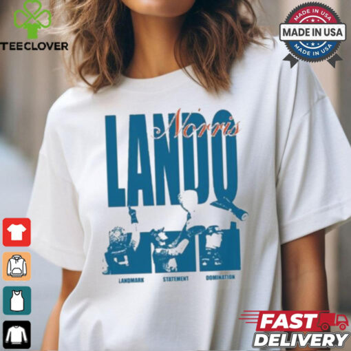 Lilisdsigns Lando Norris Landmark Statement Domination Shirt