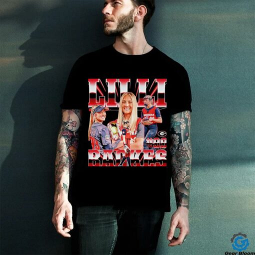 Lilli Backes Georgia Bulldogs player collage shirt