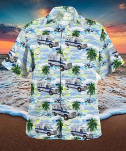 Lillington North Carolina Harnett County Emergency Services Hawaiian Shirt