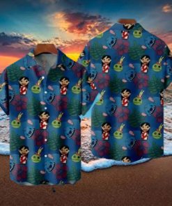 Lilo And Stitch Casual Button Best Hawaiian Shirts