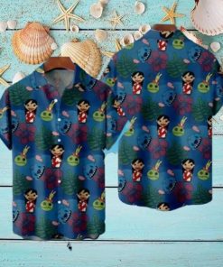 Lilo And Stitch Casual Button Best Hawaiian Shirts