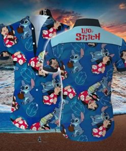 Lilo And Stitch Hawaiian Shirt Cartoon Gift For Beach Lovers