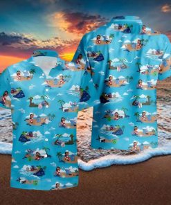 Lilo And Stitch Hawaiian Shirt Island Pattern Disney Birthday Gift For Adults