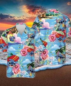 Lilo And Stitch Hawaiian Shirt Unique Gift Holiday Gift For Surfers