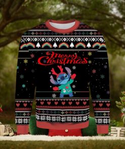 Lilo And Stitch Merry Christmas Ugly Christmas Sweater