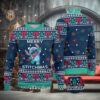 Santa Claus Fishing Funny Ugly Christmas Sweaters For Men