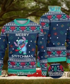 Lilo And Stitch Women Disney Ugly Christmas Sweater