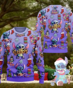 Lilo & Stitch Angel Ugly Christmas Sweater