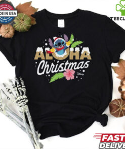 Lilo and Stitch Aloha Christmas T Shirt