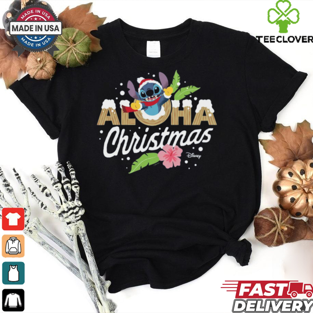 Lilo and Stitch Aloha Christmas T Shirt Lilo and Stitch Aloha Christmas T Shirt