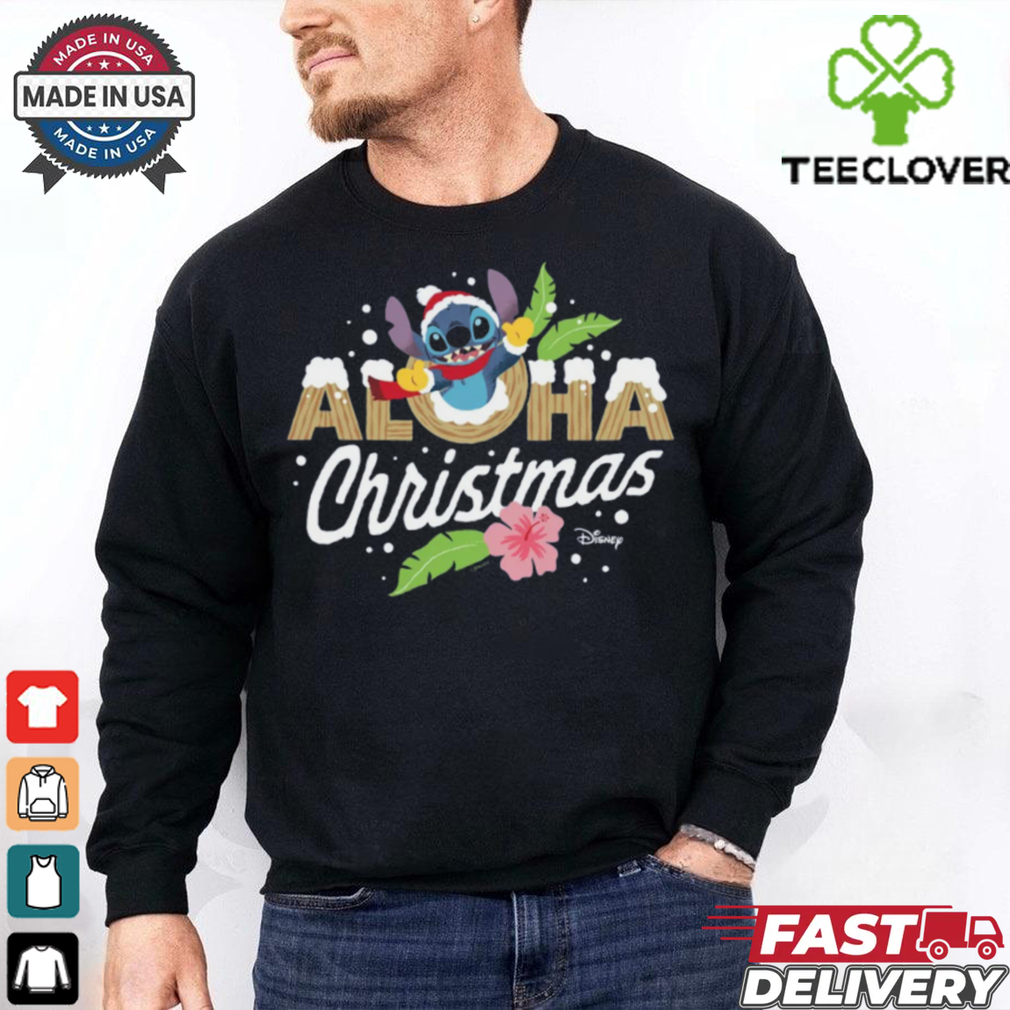 Lilo and Stitch Aloha Christmas T Shirt Lilo and Stitch Aloha Christmas T Shirt