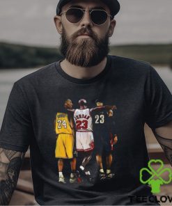 Limited 3 Legends Basketball Kobe Lebron Michael Jordan Graphic Tee Unisex Retro Tees Sweatshirt