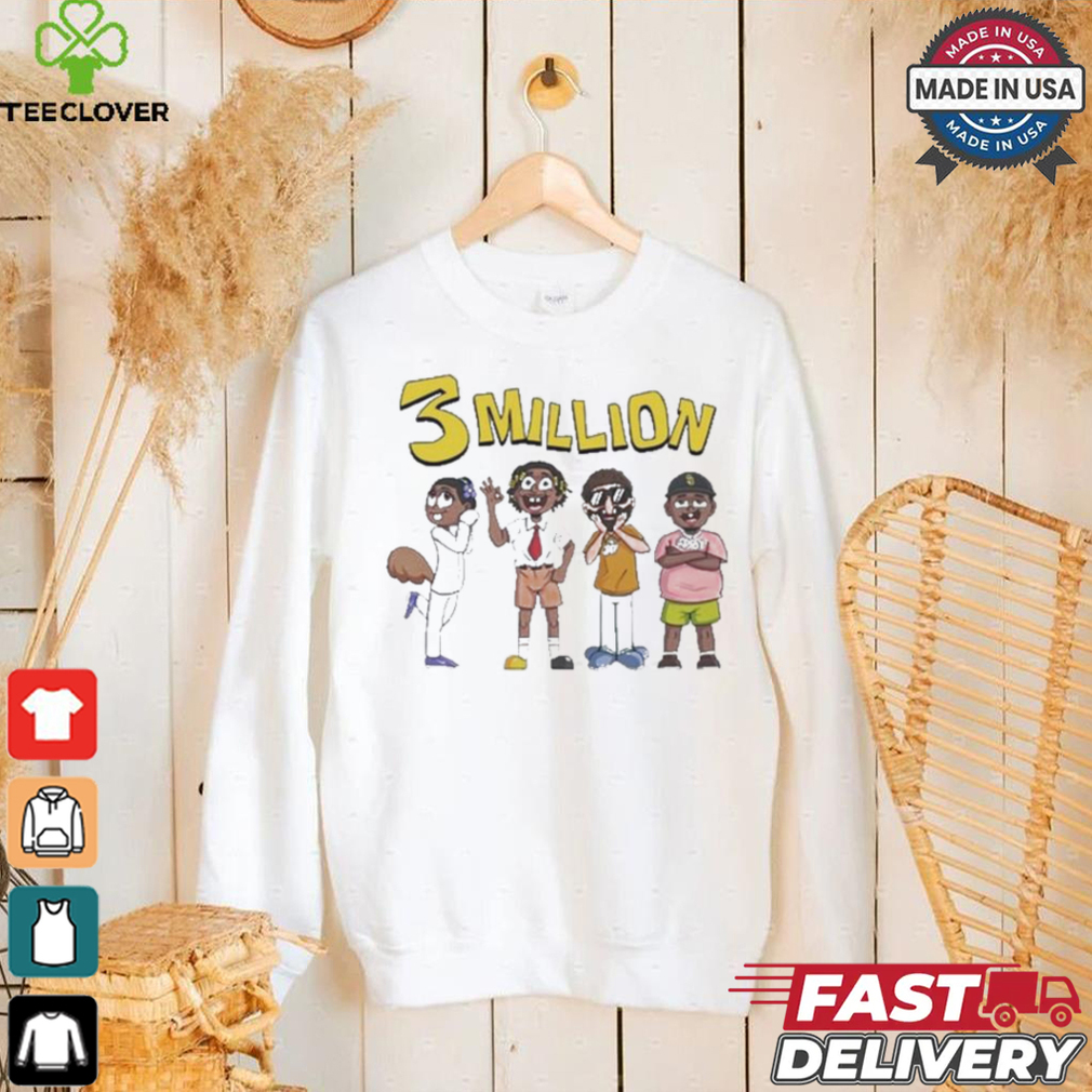Limited 3 Million Subscribers Shirt Limited 3 Million Subscribers Shirt