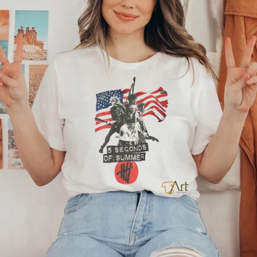 Limited 5SOS American Shirt
