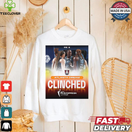 Limited Atlanta dream clinch the final playoff spot in the 2024 wnba playoffs shirt