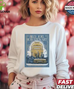 Limited Billy joel & rod stewart sep 13 2024 cleveland oh huntington bank field poster shirt