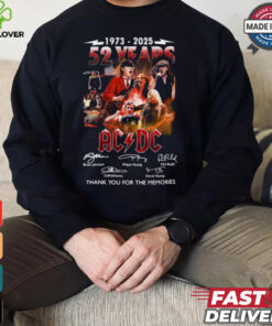 Limited Edition ACDC 52th Anniversary 2D T Shirt