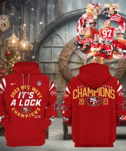 Limited Edition San Francisco 49ers NFC West Champions 2023 Hoodie, Longpants, Cap