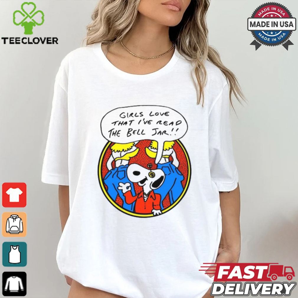 Limited Girls Love That I’ve Read The Bell Jar Funny Shirt Limited Girls Love That I’ve Read The Bell Jar Funny Shirt