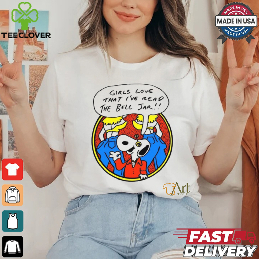 Limited Girls Love That I’ve Read The Bell Jar Funny Shirt Limited Girls Love That I’ve Read The Bell Jar Funny Shirt