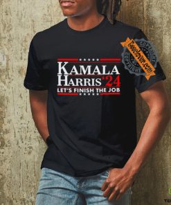 Limited Kamala Harris '24 Let's Finish The Job Shirts 2 Limited Kamala Harris '24 Let's Finish The Job Shirts