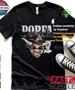 Limited Porfa Bull Black T Shirt