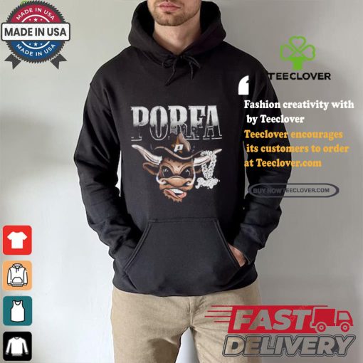 Limited Porfa Bull Black T Shirt