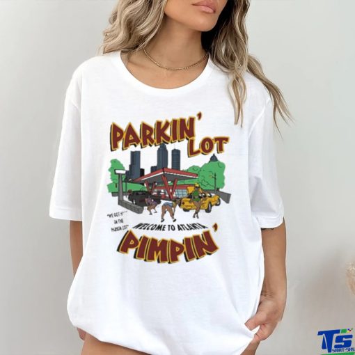 Limited Prettybartier parkin lot pimpin’ art design t hoodie, sweater, longsleeve, shirt v-neck, t-shirt