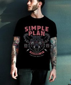 Limited Simple Plan April 14 15, 2024 Fortitude Music Hall Brisbane shirt