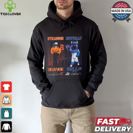 Limited Syracuse orange on saturdays otto buffalo bills billy on sundays hoodie, sweater, longsleeve, shirt v-neck, t-shirt