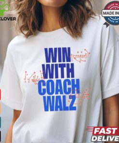 Limited Team Kamala Win With Coach Walz Funny Shirt