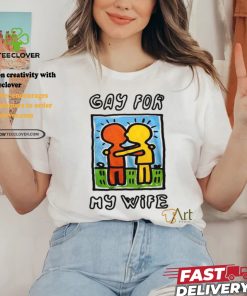 Limited Waveygoodsco Gay For My Wife Shirt