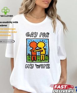 Limited Waveygoodsco Gay For My Wife Shirt