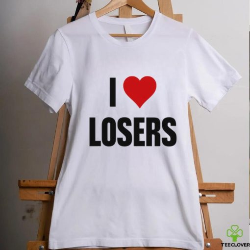 Linabob Wearing I Love Losers T Shirt