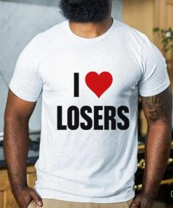 Linabob Wearing I Love Losers T Shirt