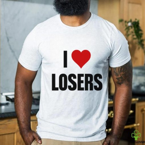 Linabob Wearing I Love Losers T Shirt