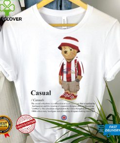 Lincoln Casual Bear Football Awaydays T Shirt.