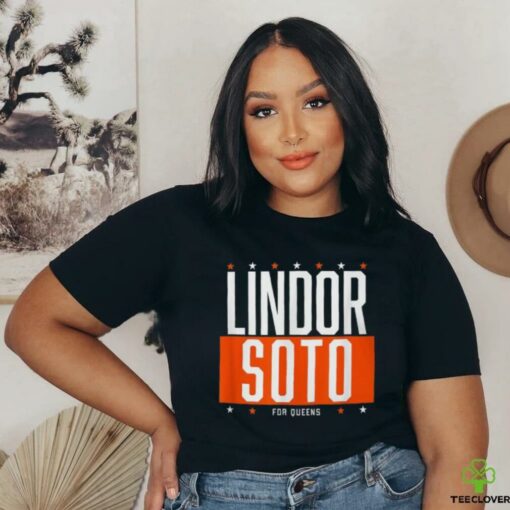 Lindor Soto for Queens T Shirt