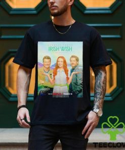 Lindsay Lohan Irish Wish be careful who you wish for poster shirt