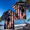 Lineman Colorful Unique Design Unisex Hawaiian Shirt For Men And Women Dhc17062235