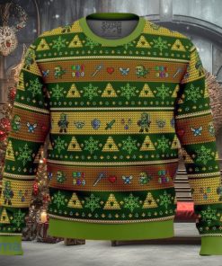 Link Adventure Legend of Zelda Ugly Christmas Sweater Unique Gift For Men And Women