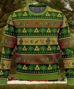 Link Adventure Legend of Zelda Ugly Christmas Sweater Unique Gift For Men And Women